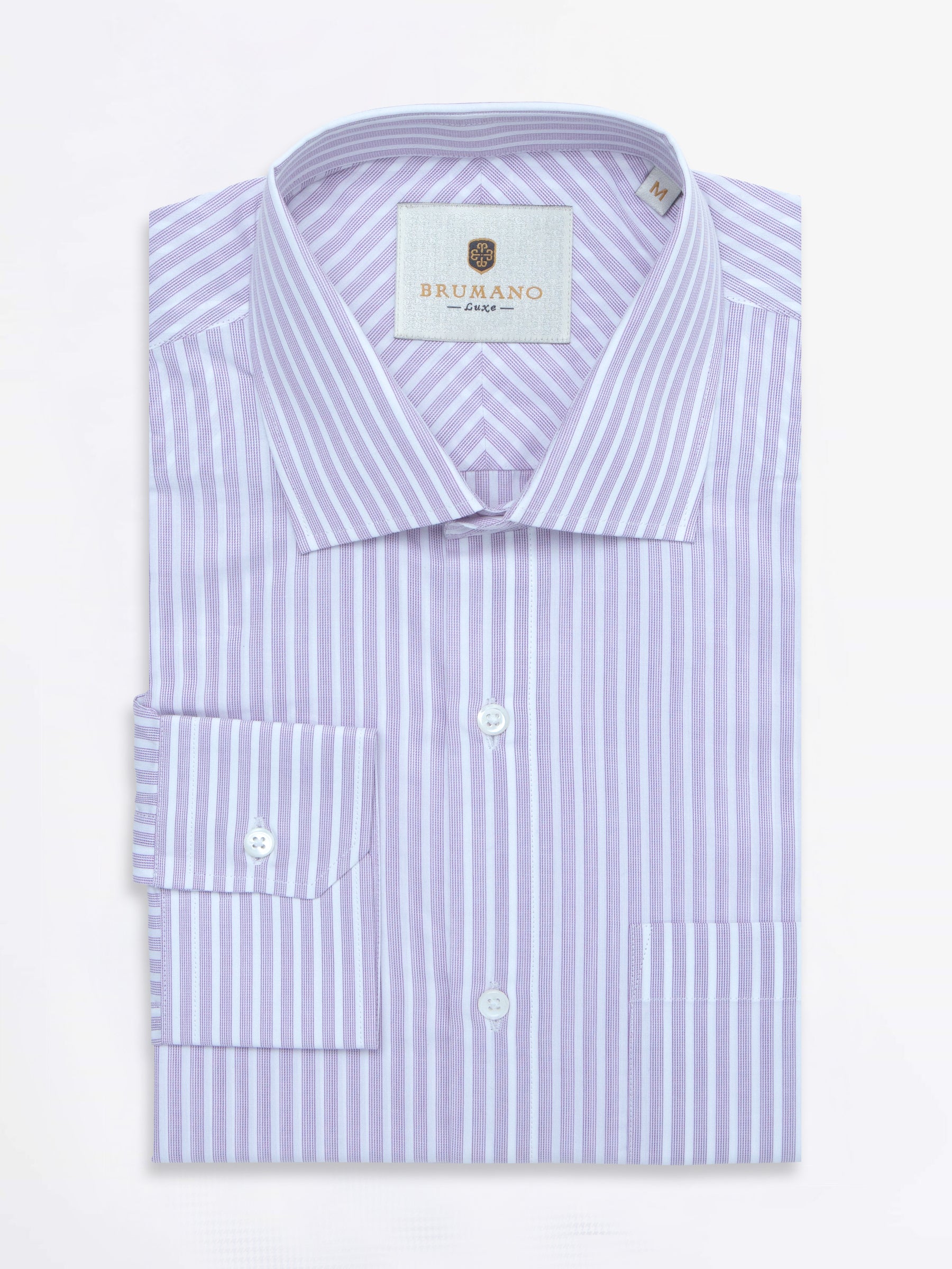 Purple Striped Shirt