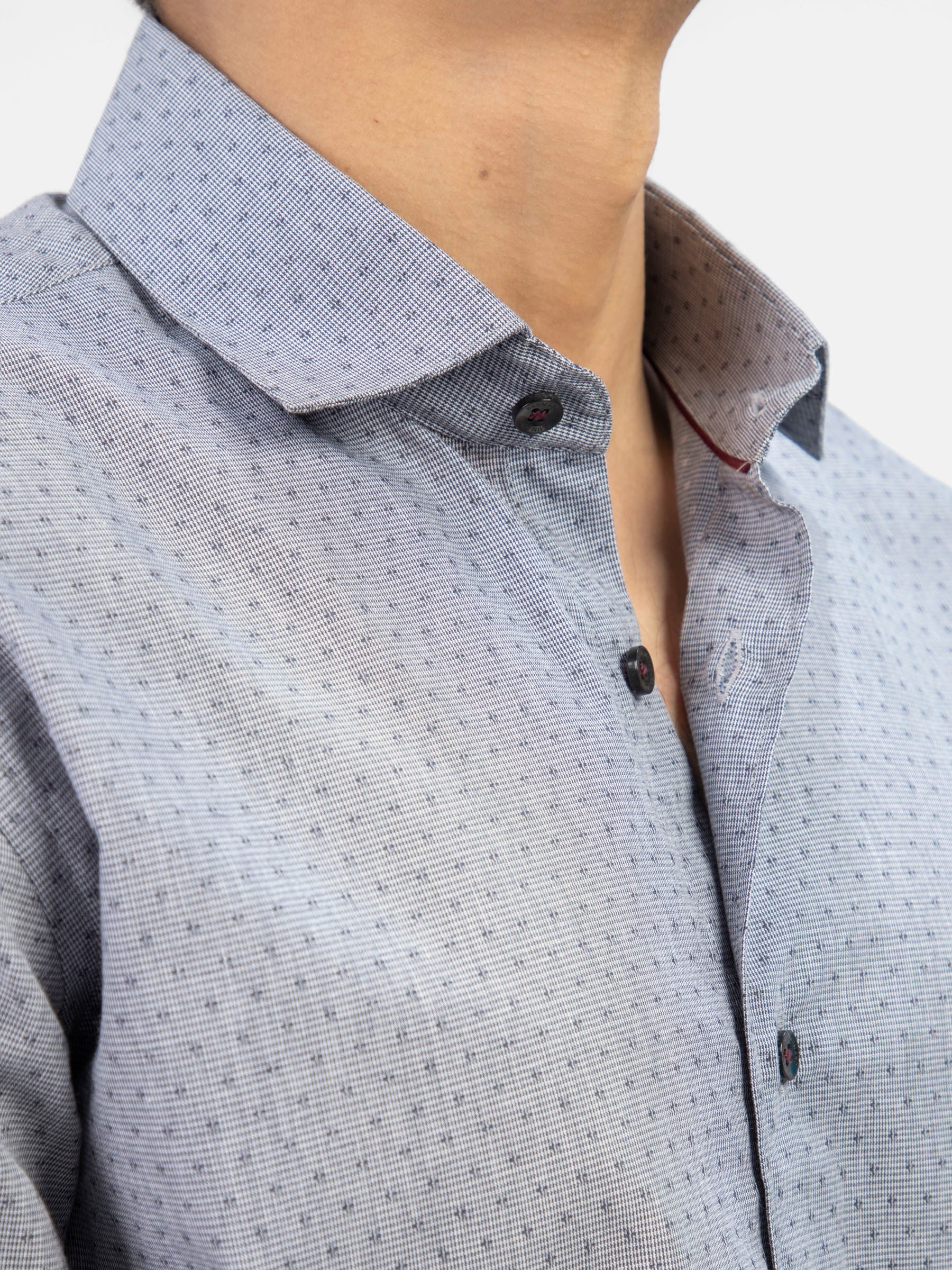 Grey Fil Coupe Formal Shirt