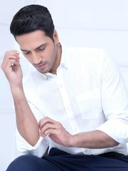 White Linen Shirt