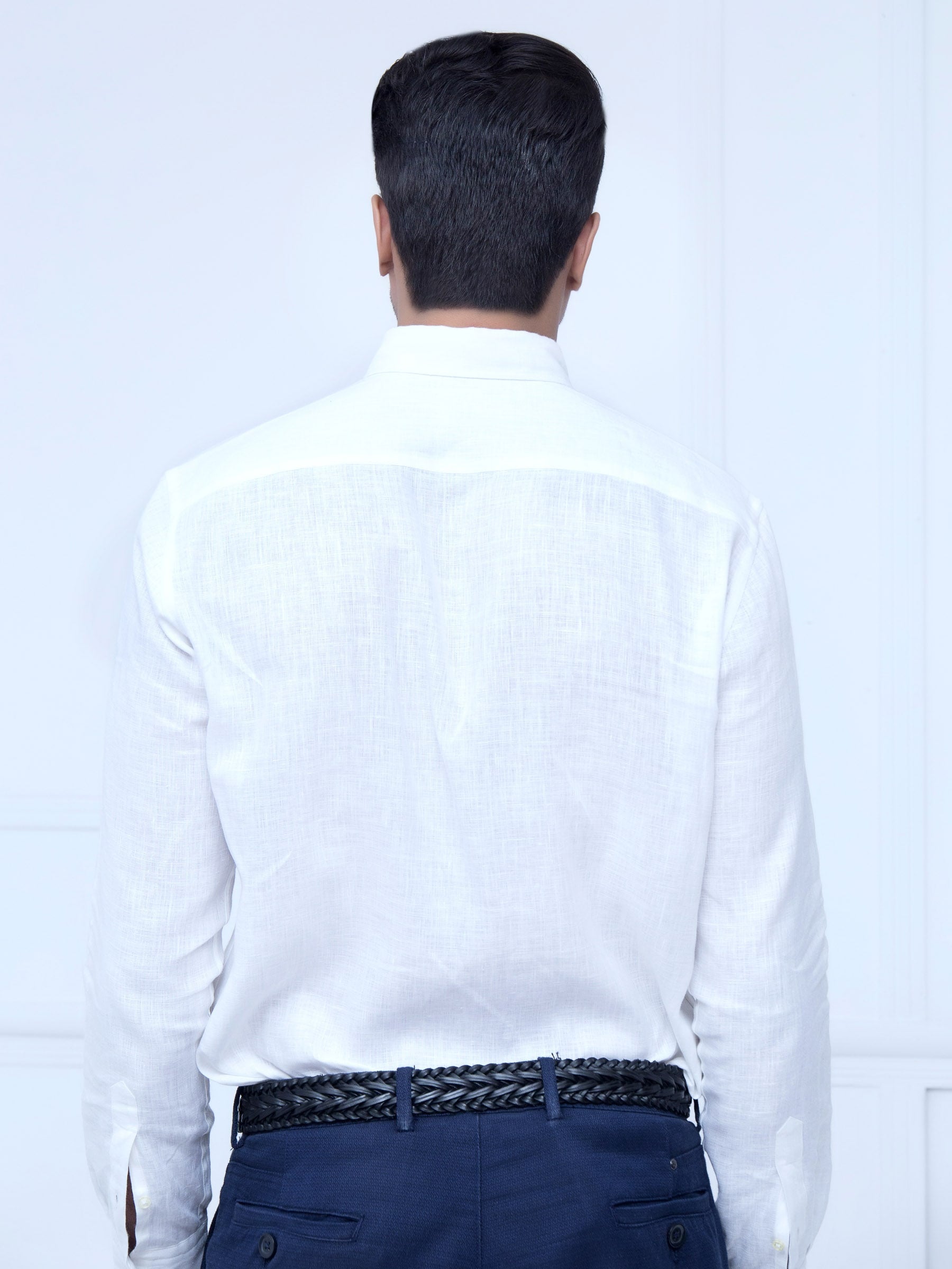 White Linen Shirt