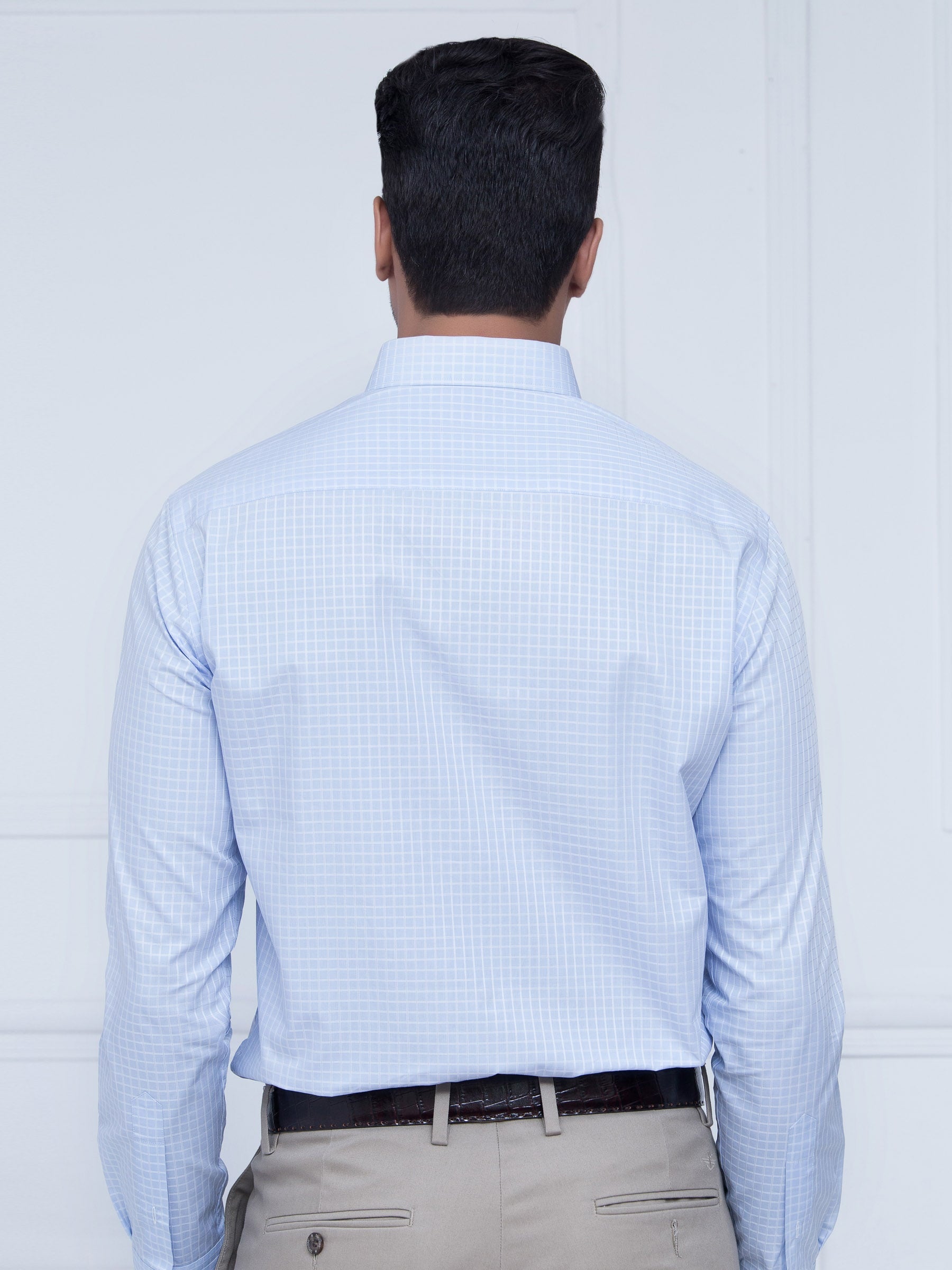 Classic Blue Check Shirt