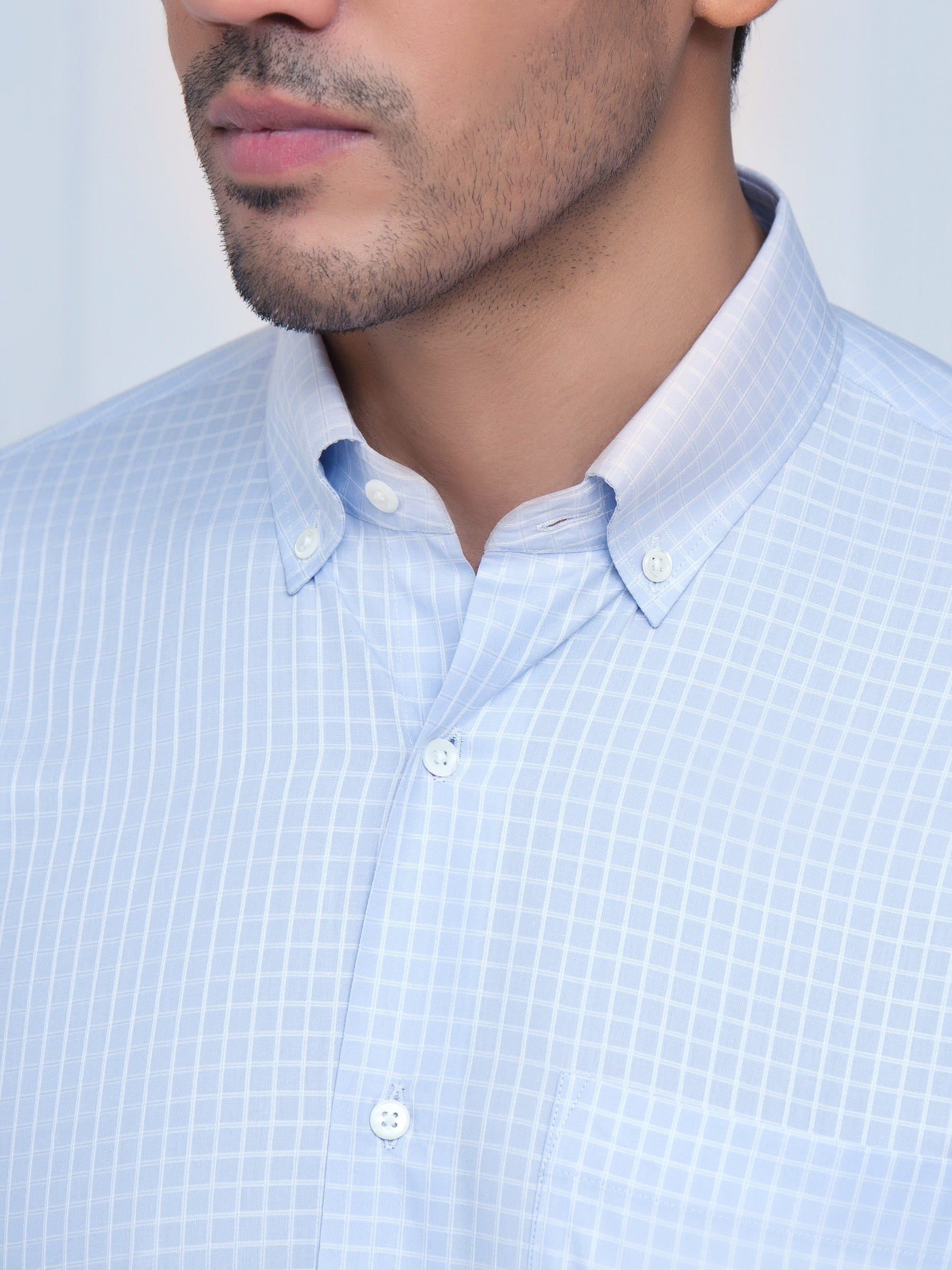 Classic Blue Check Shirt