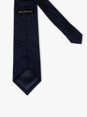 Navy & Green Dotted Tie