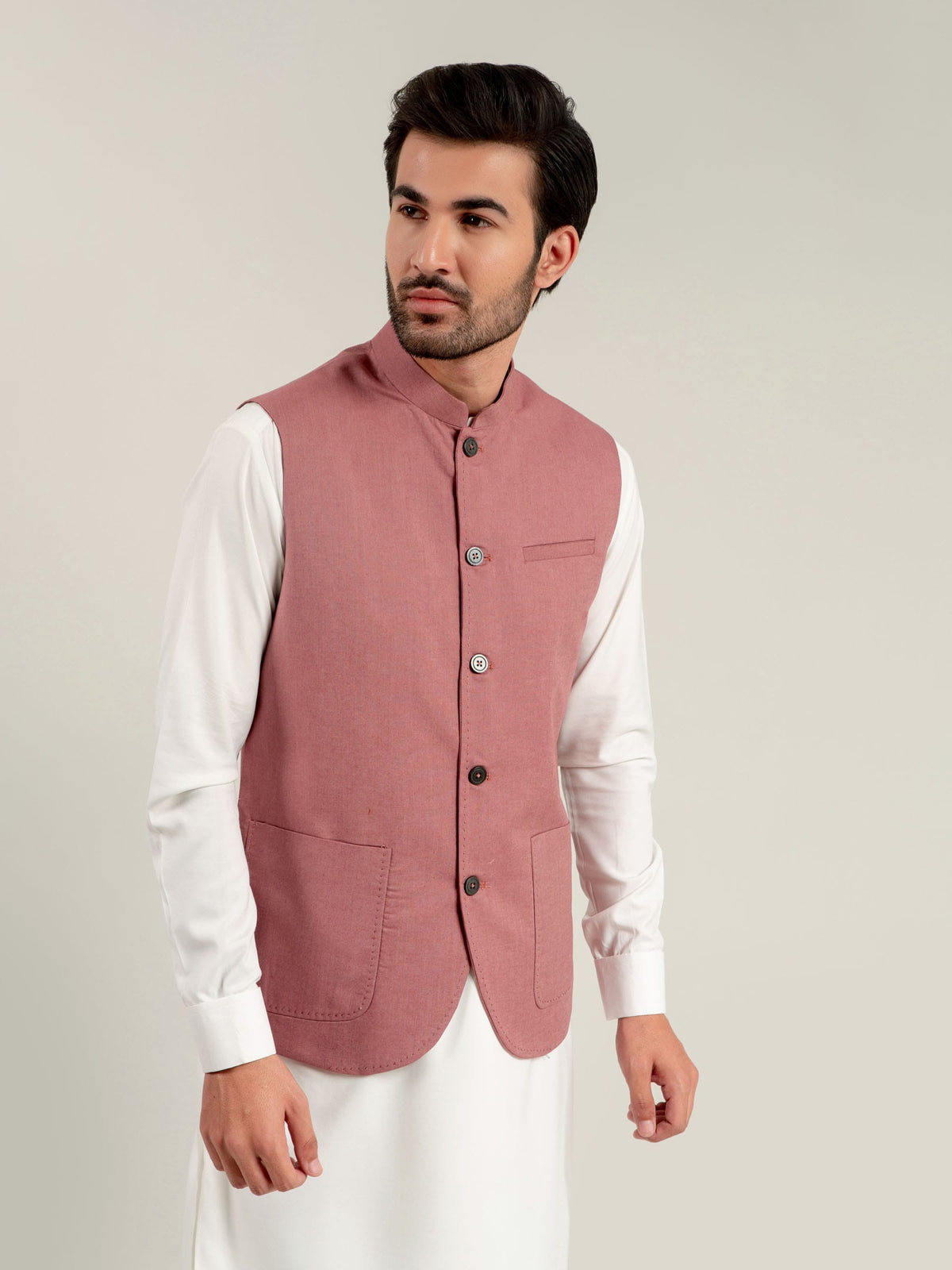 Rose Red Waistcoat