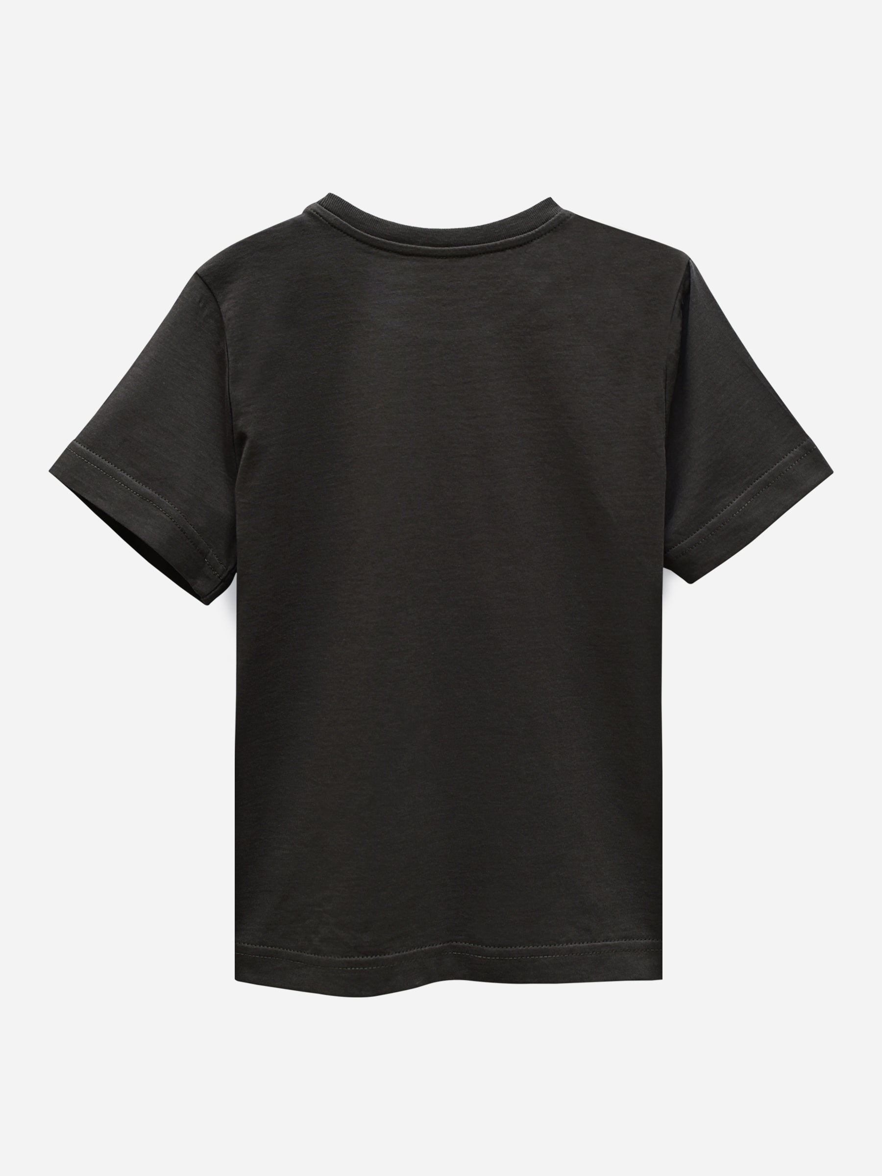Brown Printed Short Sleeves Casual T-Shirt