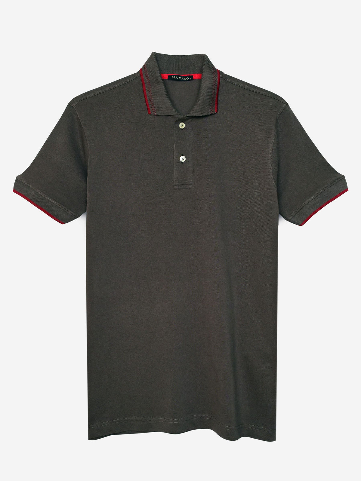 Brown Sporty Polo