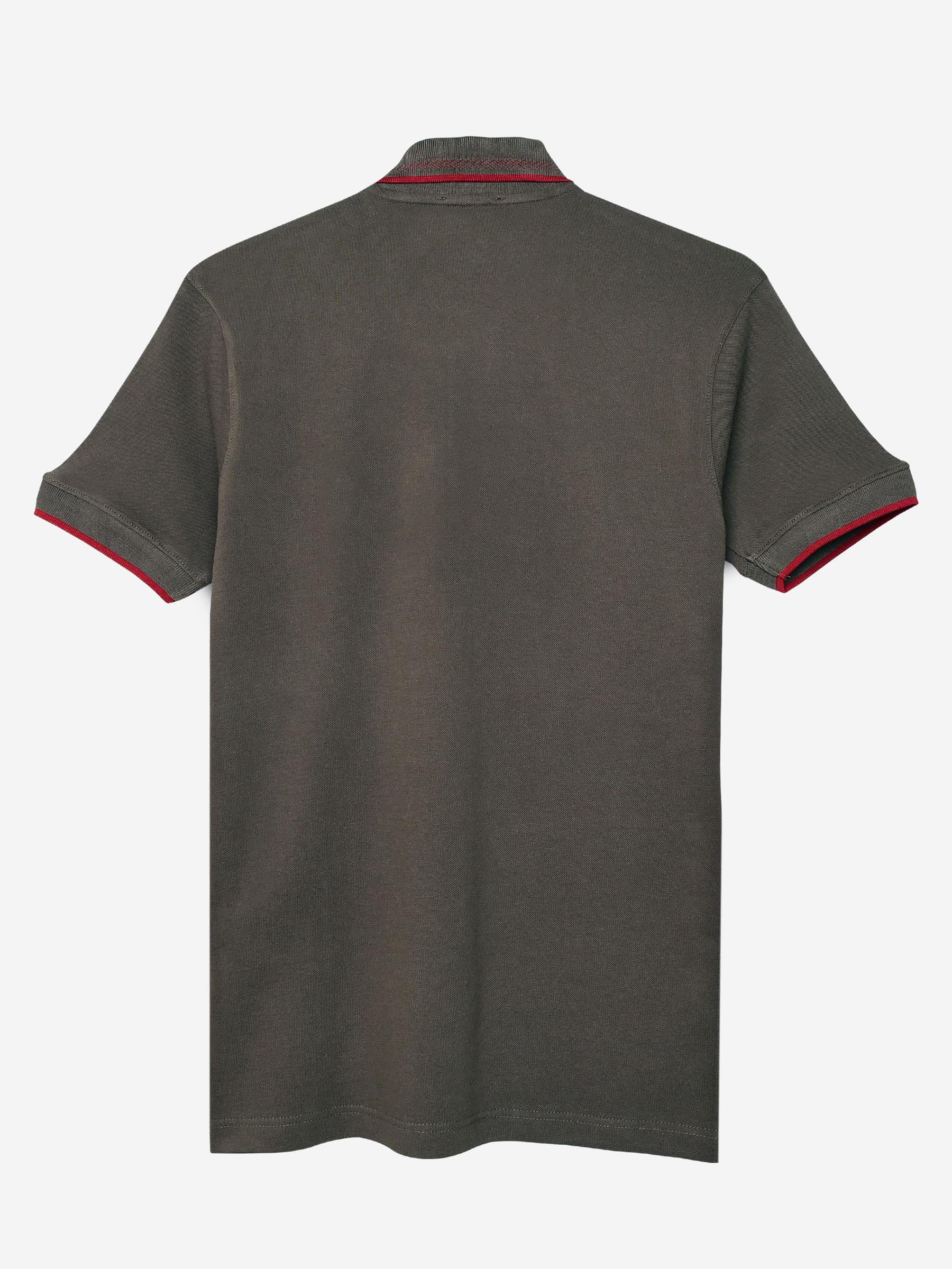 Brown Sporty Polo