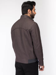 Brown Twill Jacket
