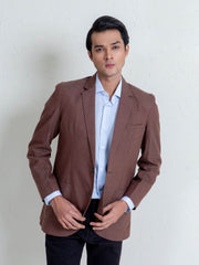Brown Wool Blazer