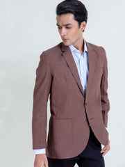 Brown Wool Blazer