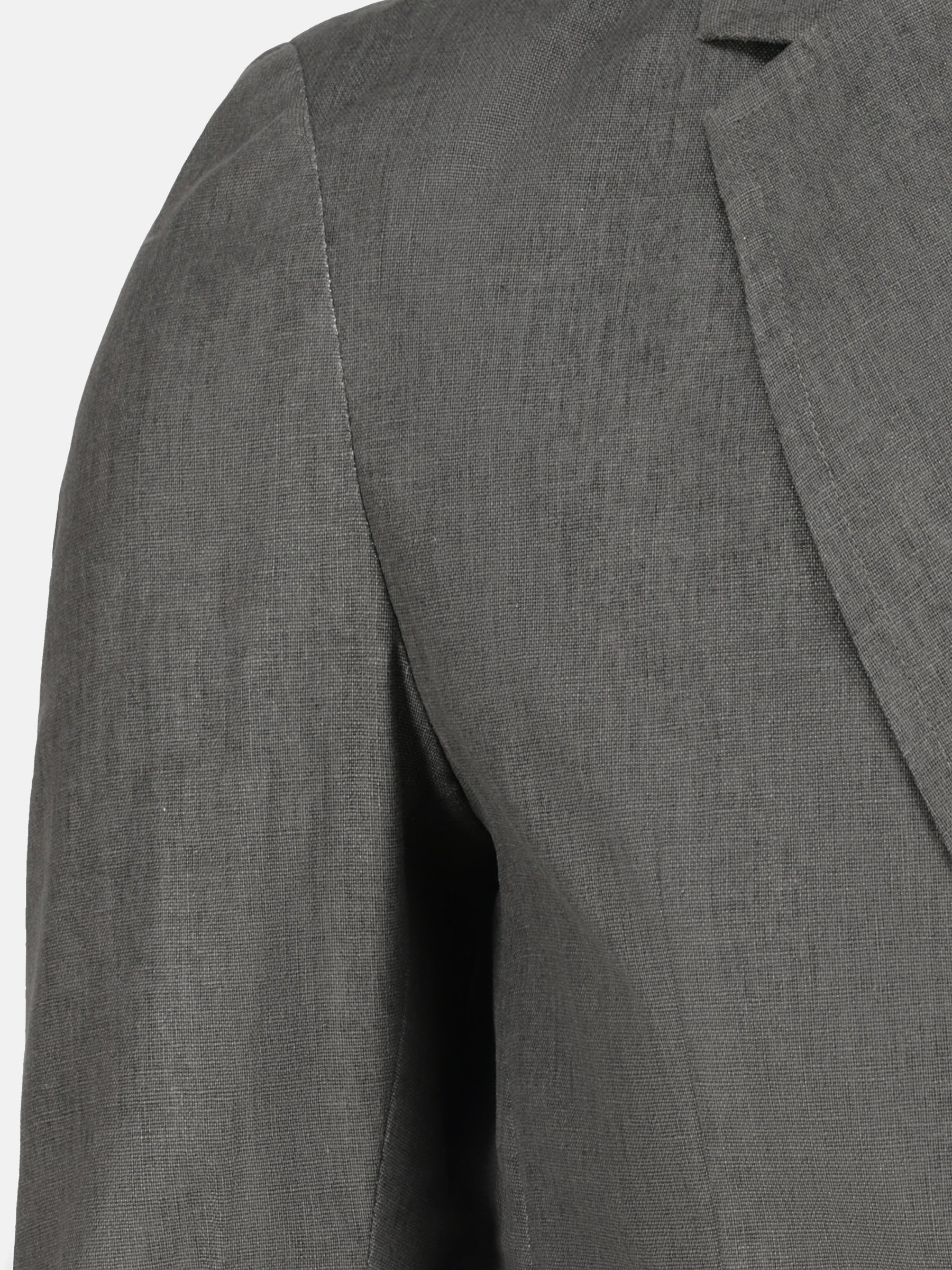 Brown Linen Blended Blazer