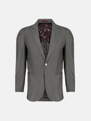 Brown Linen Blended Blazer