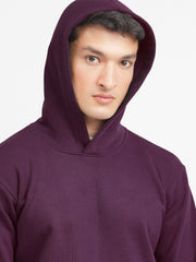 Burgundy Heavyweight Fleece Hoodie