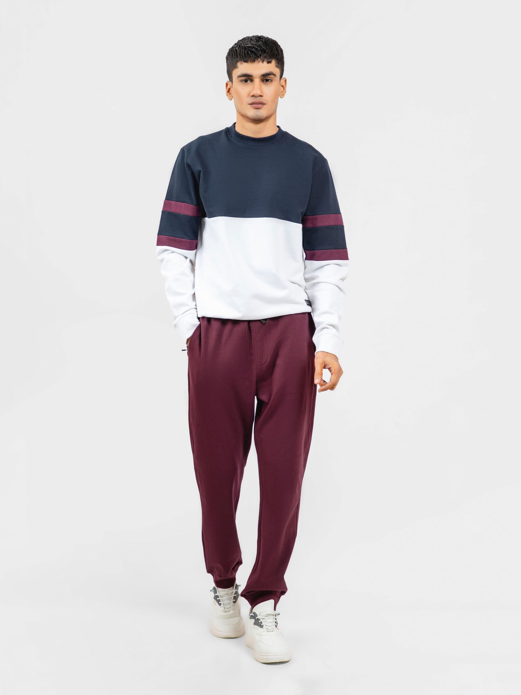 Burgundy Tracksuit Jogger Pajama