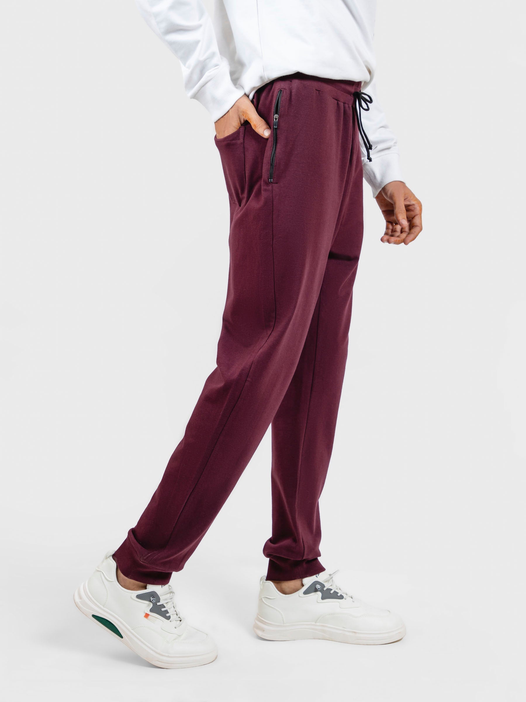 Burgundy Tracksuit Jogger Pajama