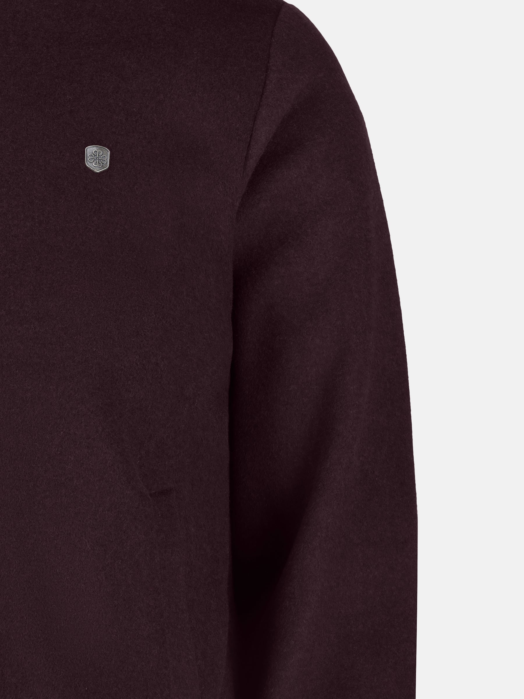Burgundy Wool Bomber Jacket - Limited Edition