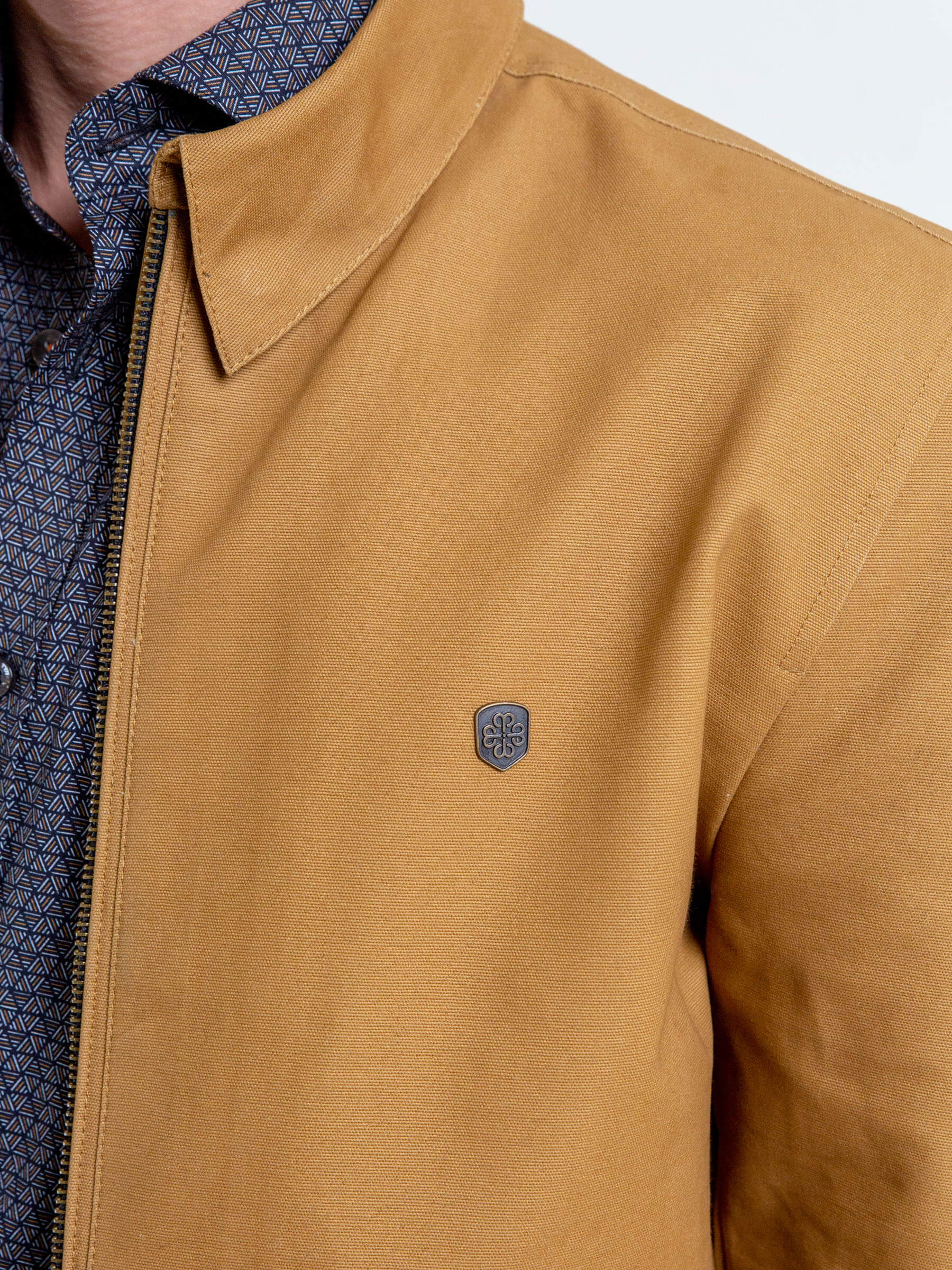 Camel Brown Baracuta Jacket