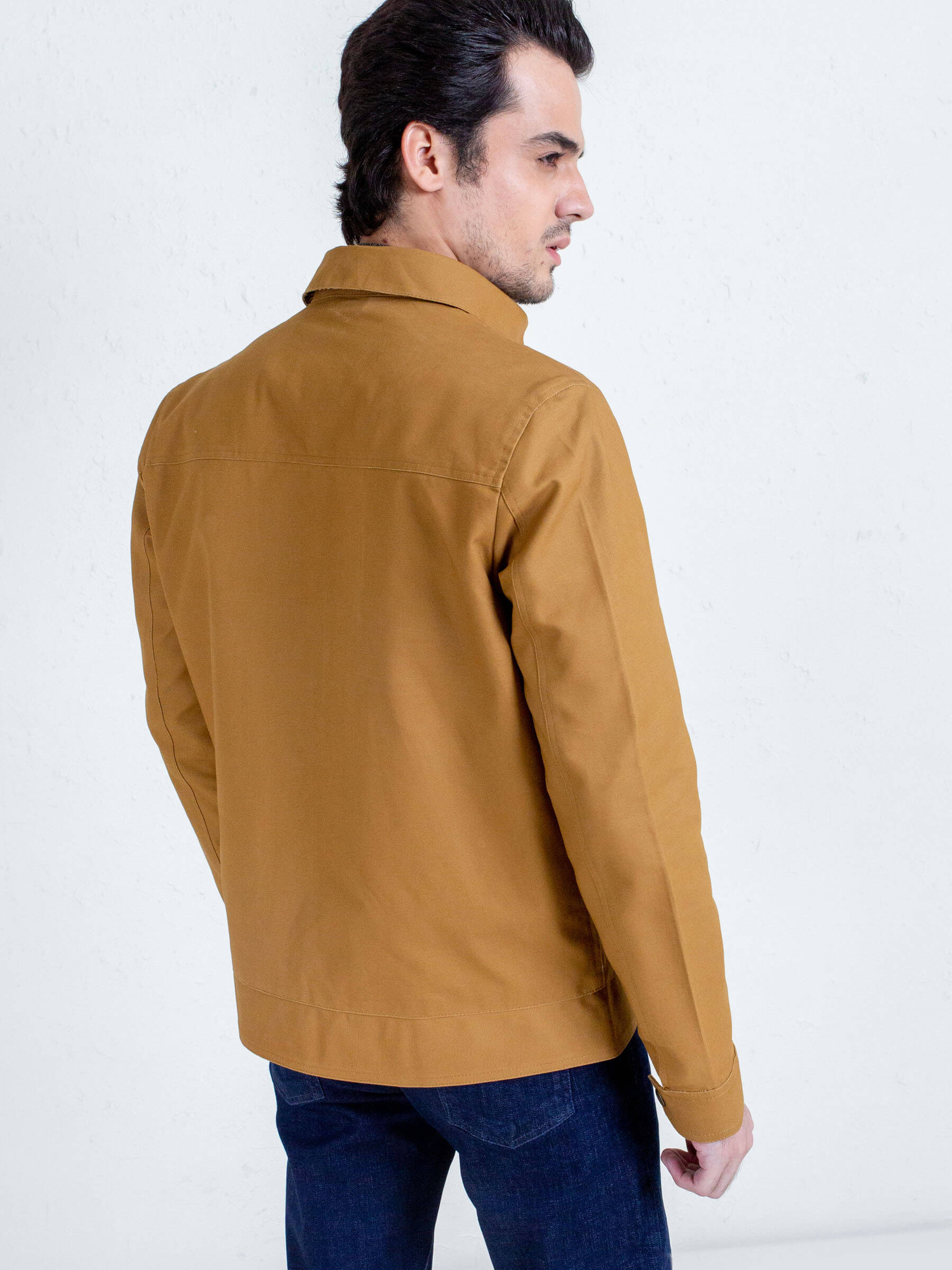 Camel Brown Baracuta Jacket