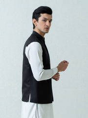 Charcoal Formal Twill Waistcoat