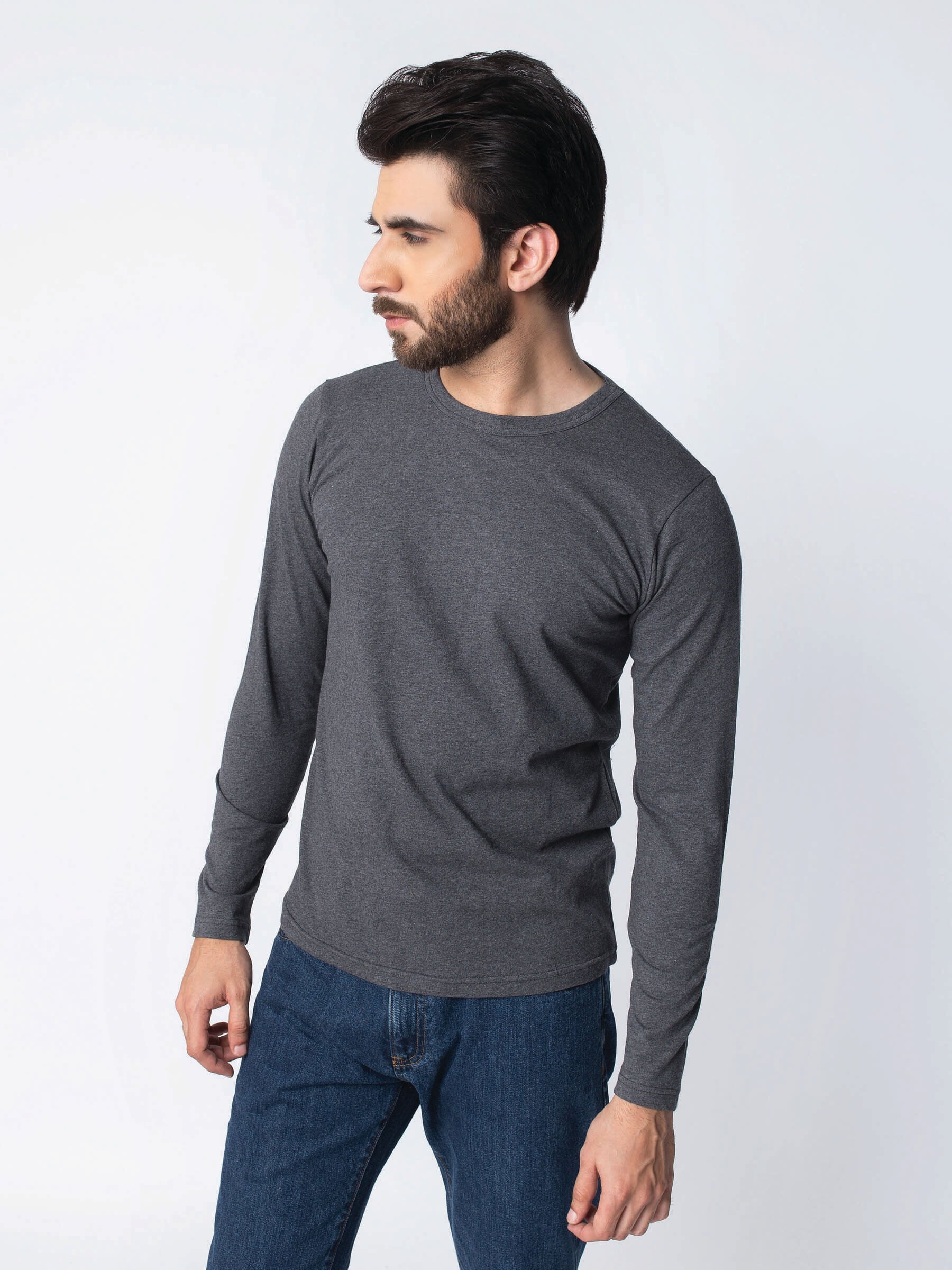Charcoal Long Sleeve T-Shirt