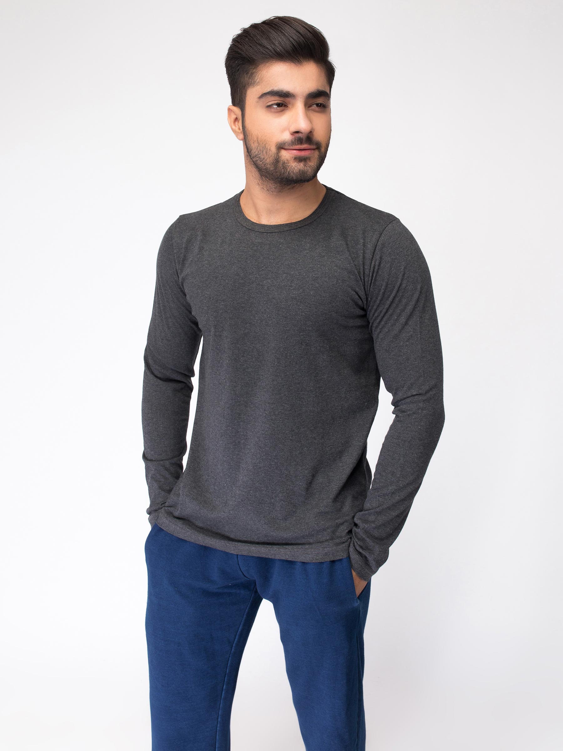 Charcoal Long Sleeve T-Shirt