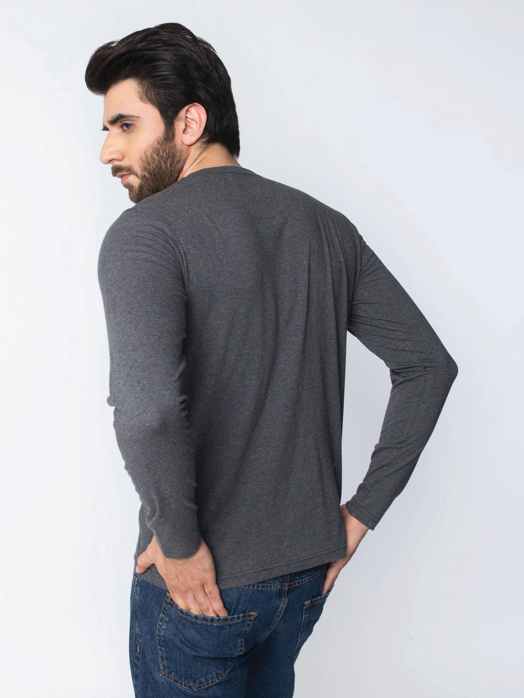 Charcoal Long Sleeve T-Shirt