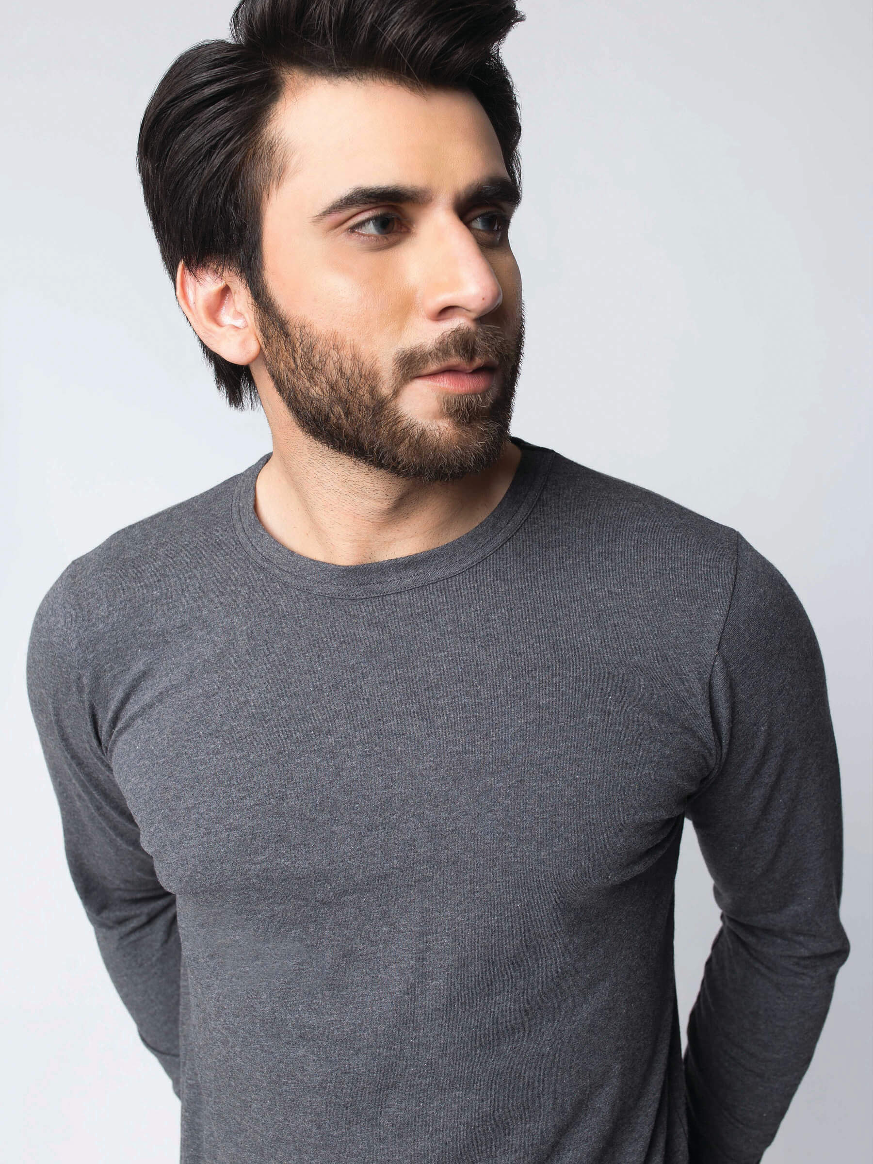 Charcoal Long Sleeve T-Shirt