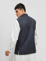 Charcoal Grey Formal Waistcoat