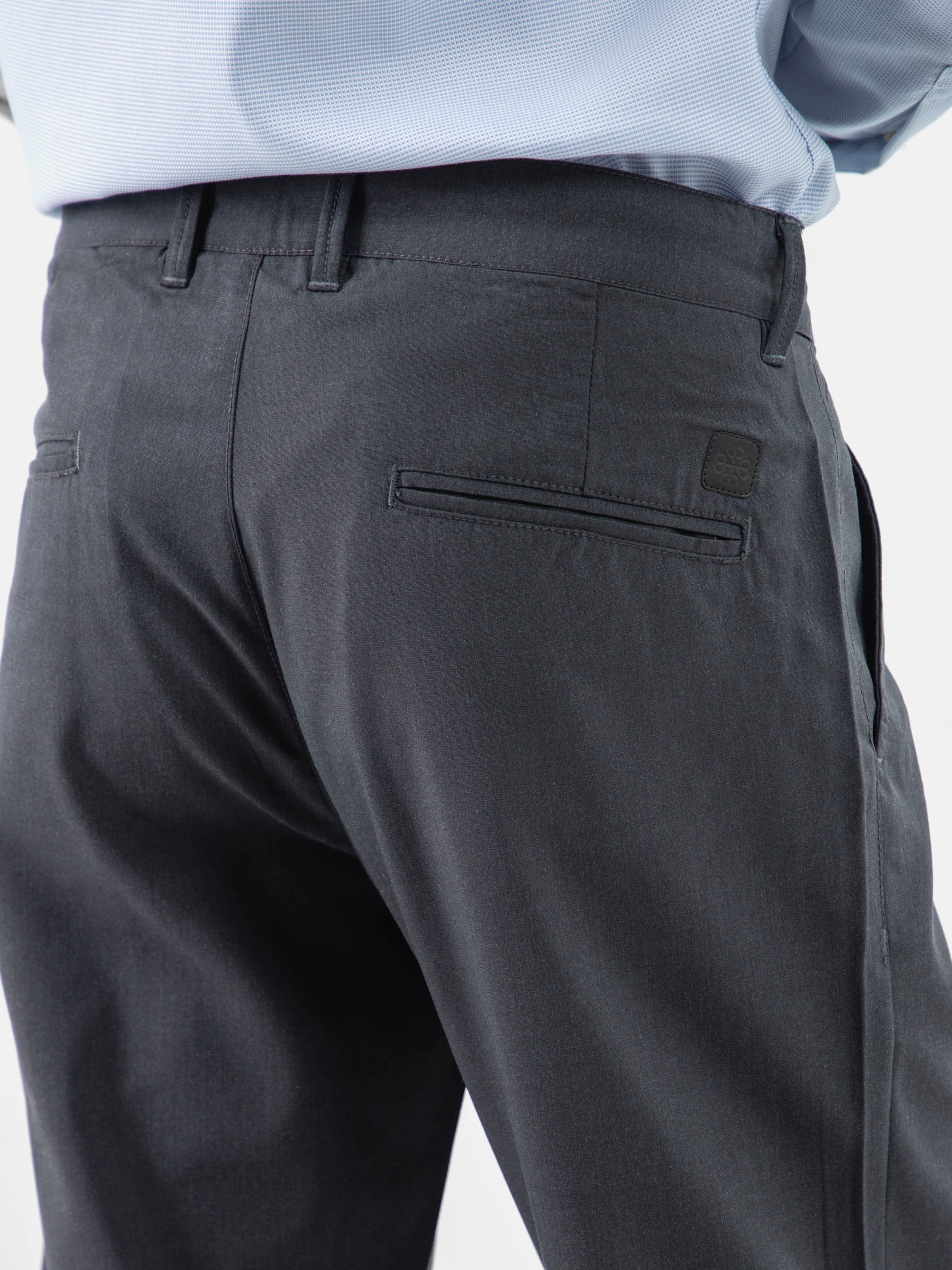 Charcoal Semi Formal Chinos