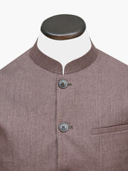 Chestnut Brown Linen Waistcoat