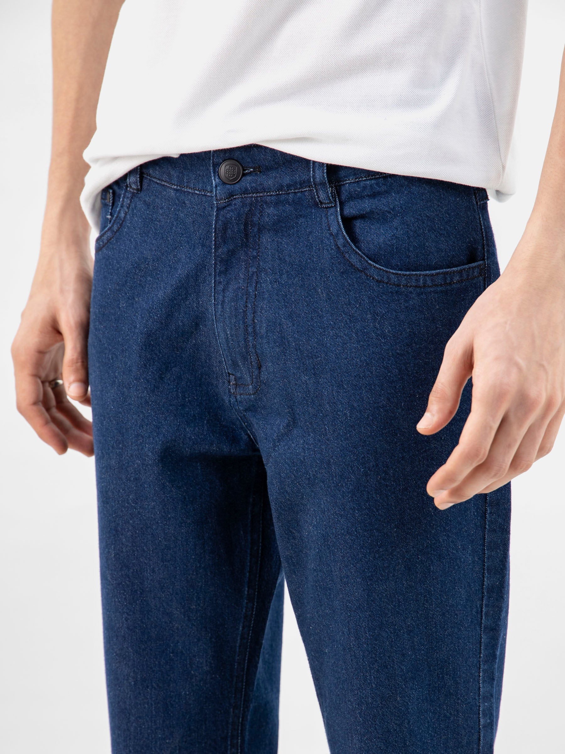 Classic Blue Casual Fit Jeans