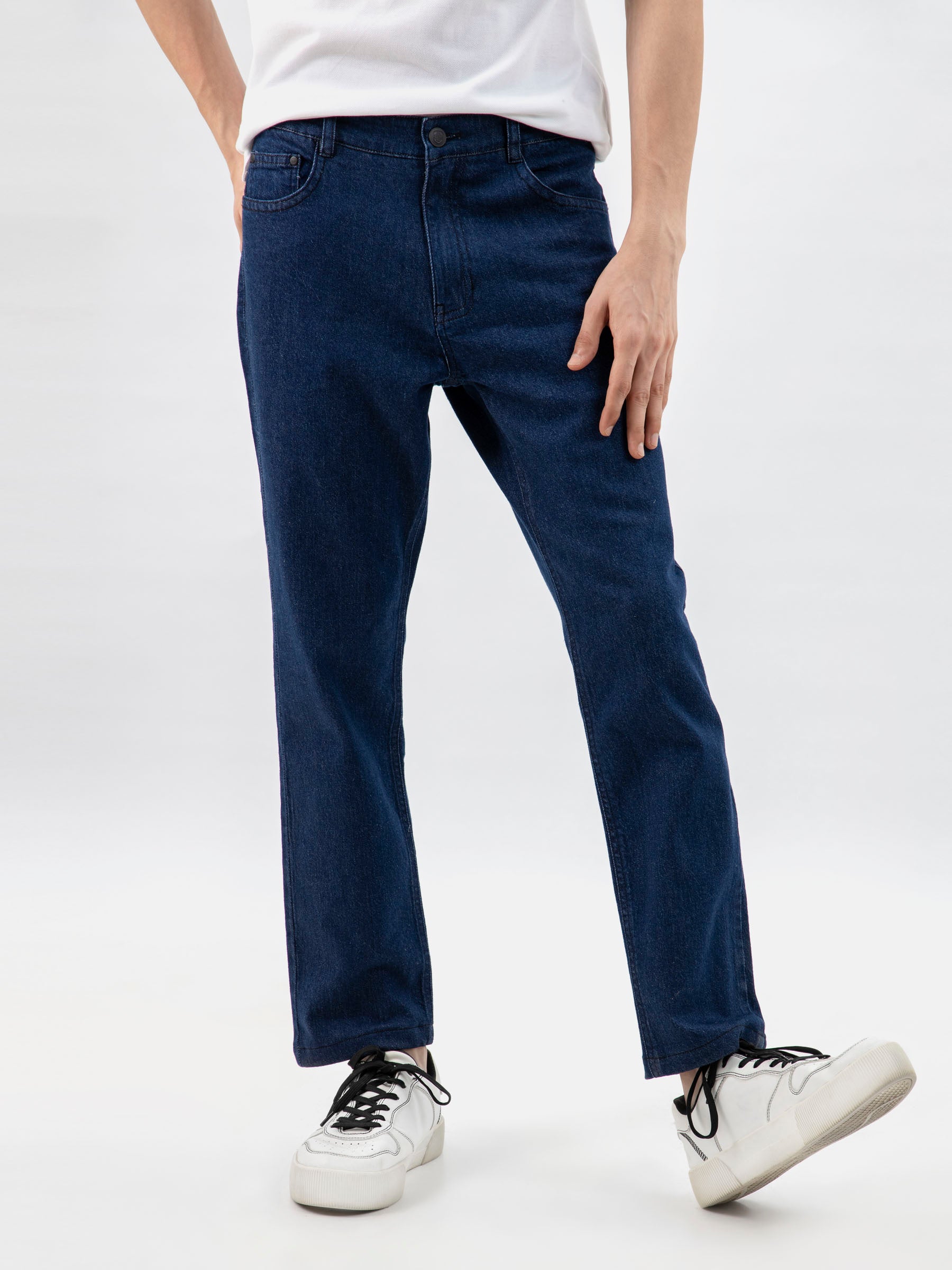 Classic Blue Casual Fit Jeans