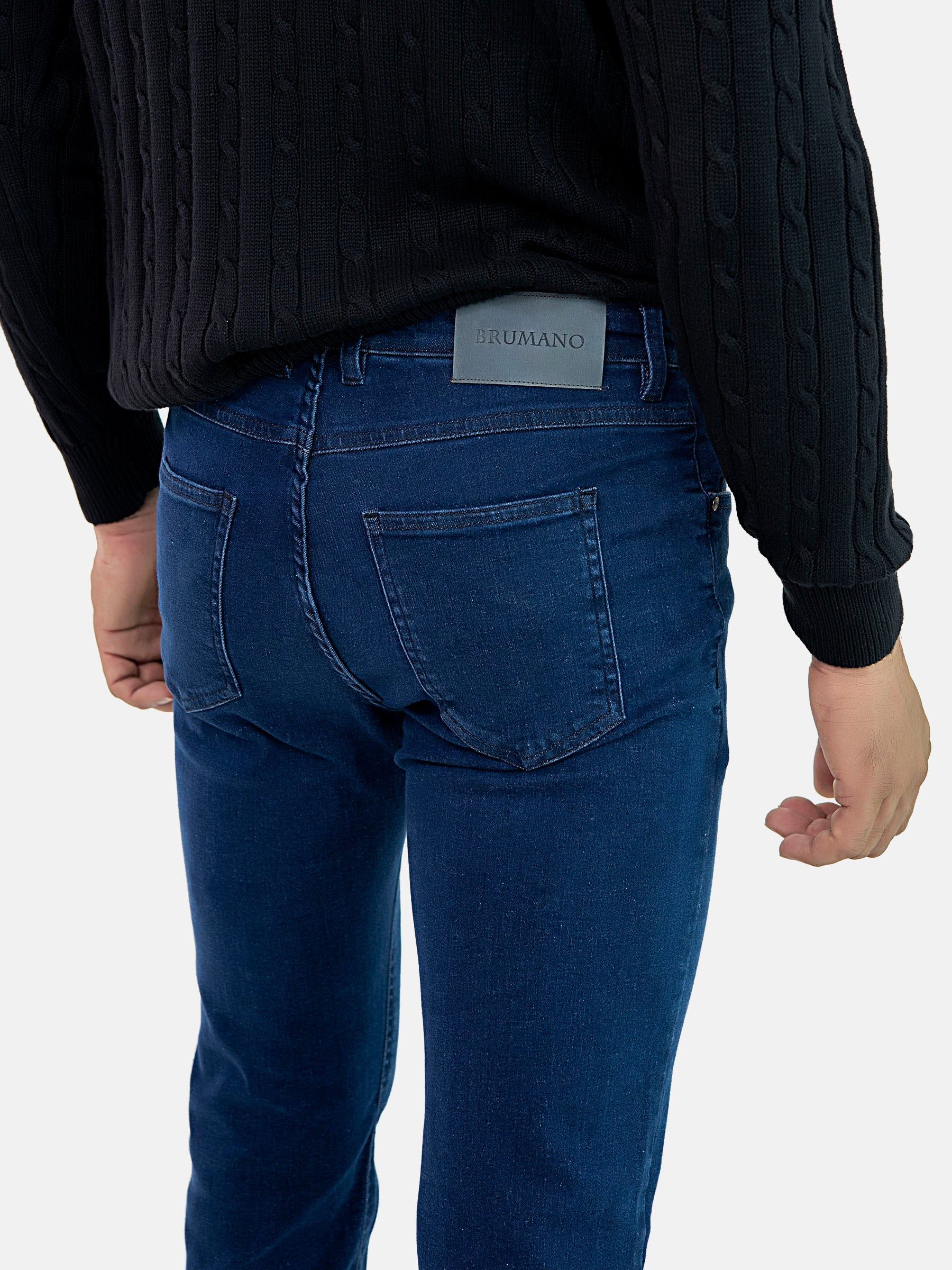 Classic Blue Straight Fit Jeans