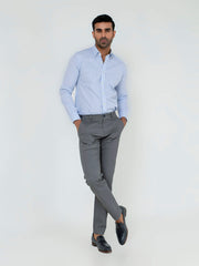 Classic Sky Blue Gingham Buttown Down Shirt