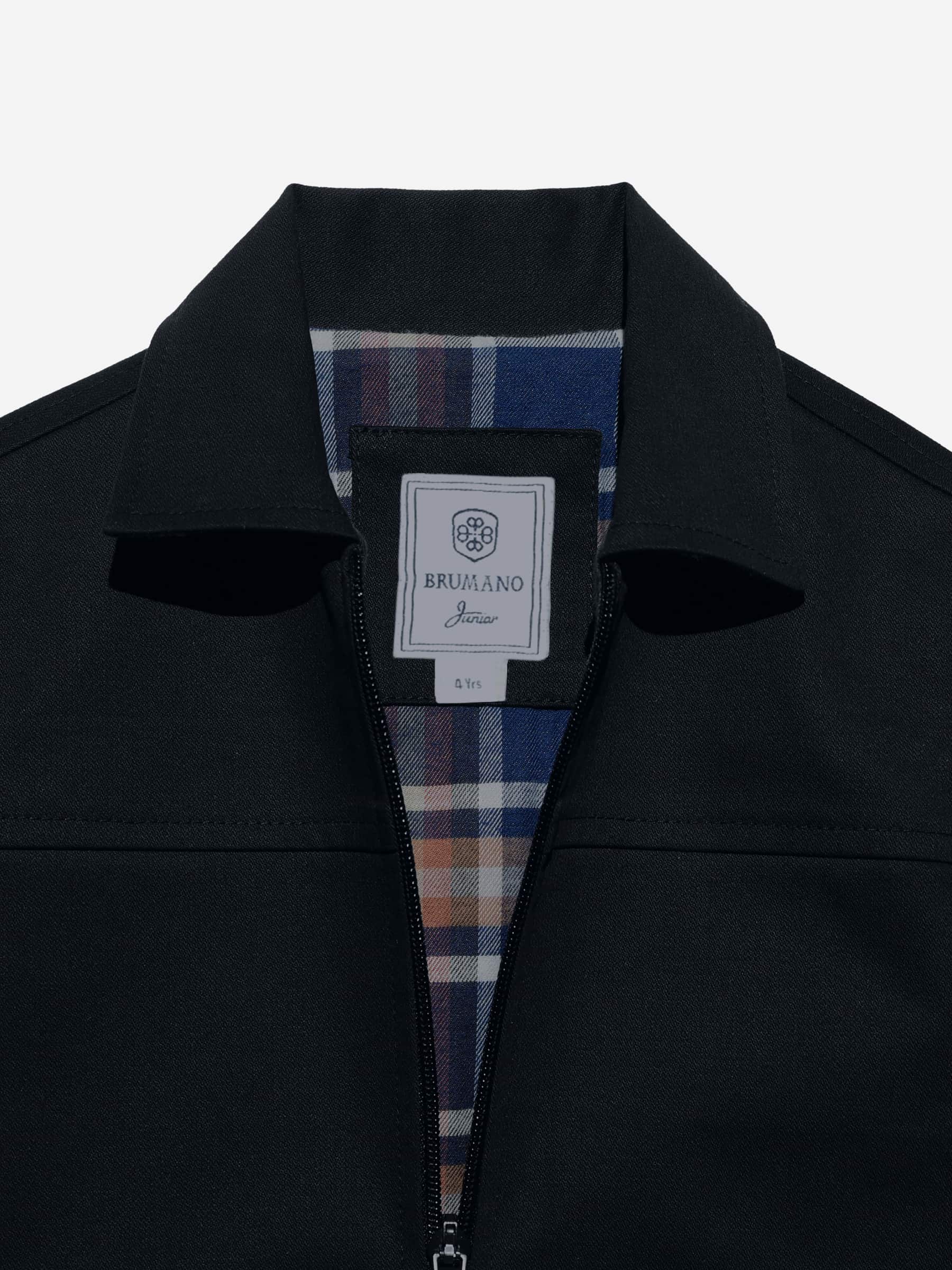 Cotton Twill Collar Jacket