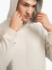 Cream Heavyweight Fleece Hoodie