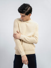 Cream Knitted Jumper