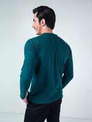 Dark Green Long Sleeve T-Shirt