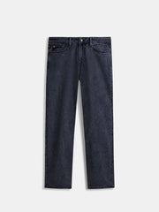 Dark Indigo Straight Fit Casual Denim With Stretch