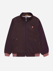 Dark Brown Structured Jacket With Pockets