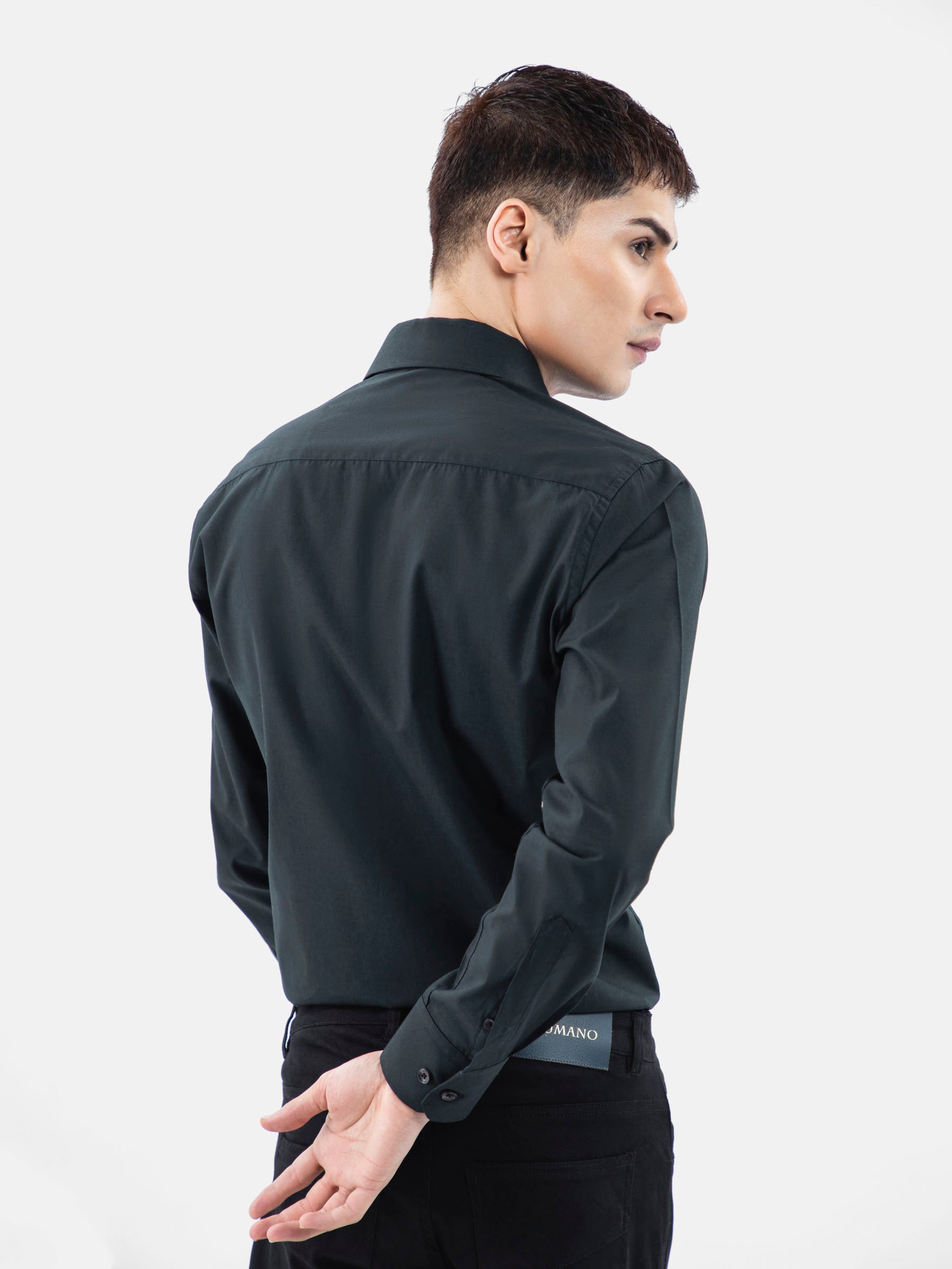 Dark Green Classic Formal Shirt
