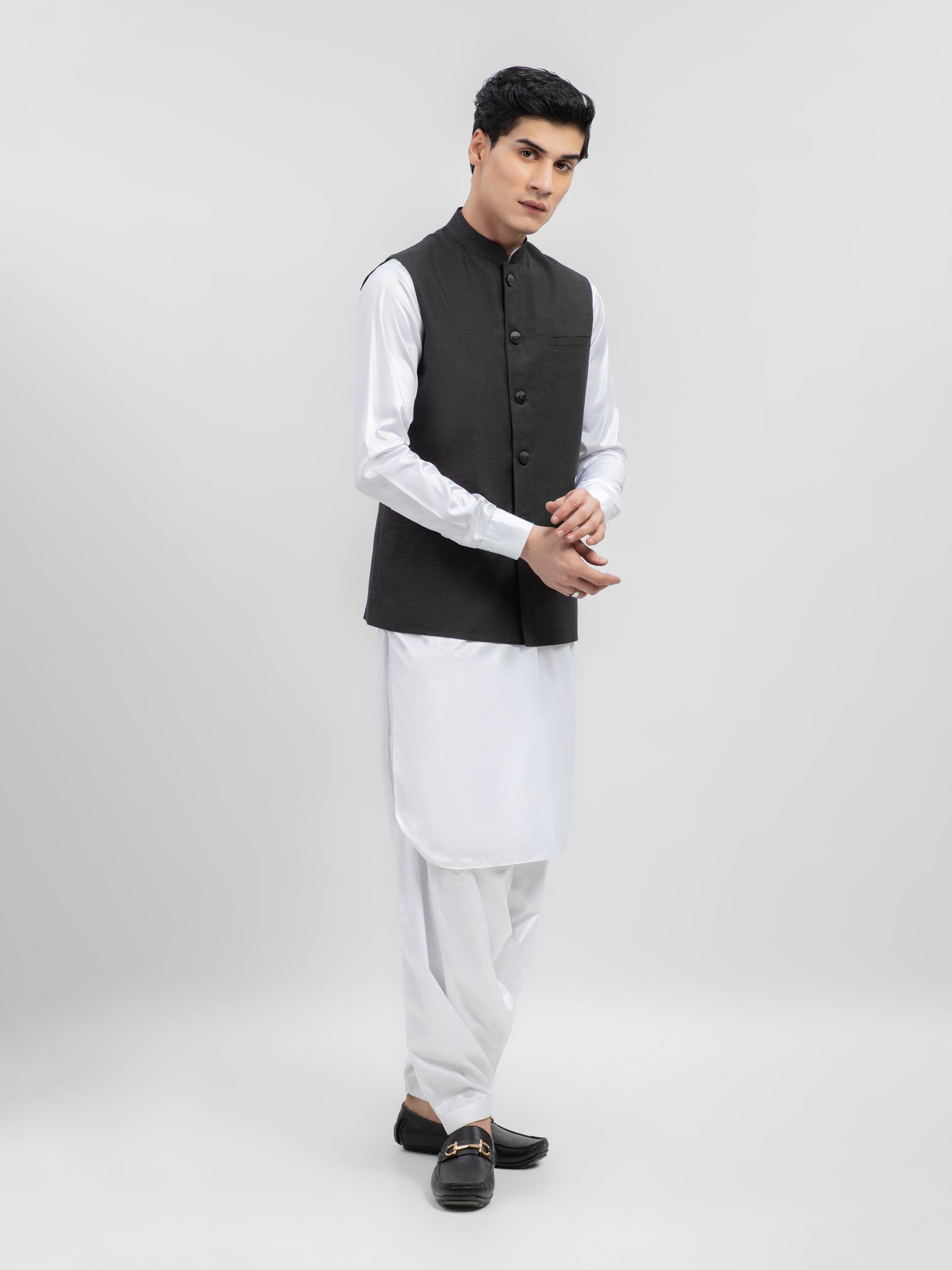 Dark Grey Formal Waistcoat