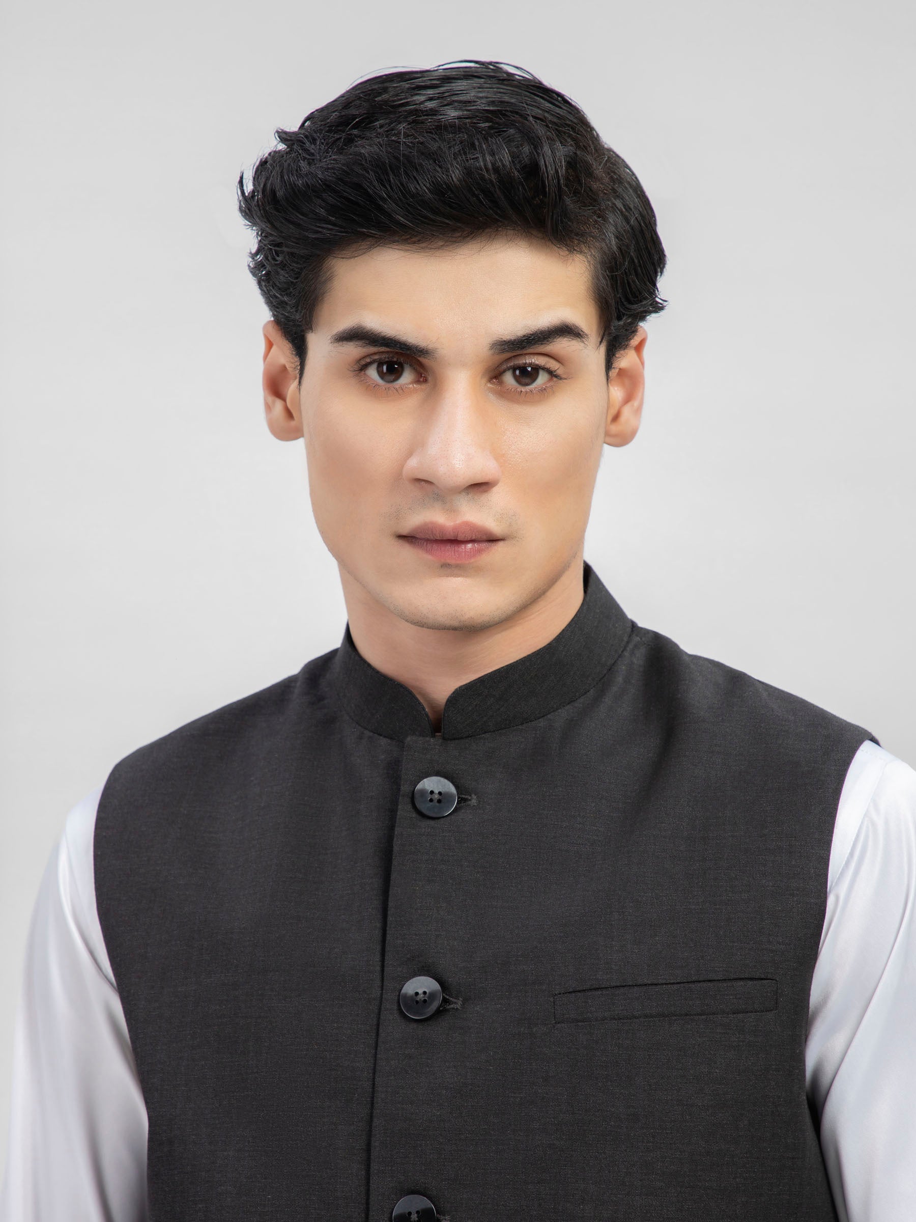 Dark Grey Formal Waistcoat