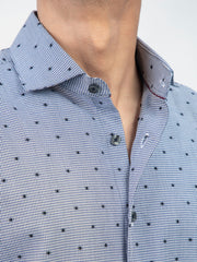 Dark Grey Houndsooth Fil Coupe Shirt