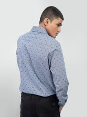 Dark Grey Houndsooth Fil Coupe Shirt