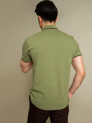 Green Sporty Polo