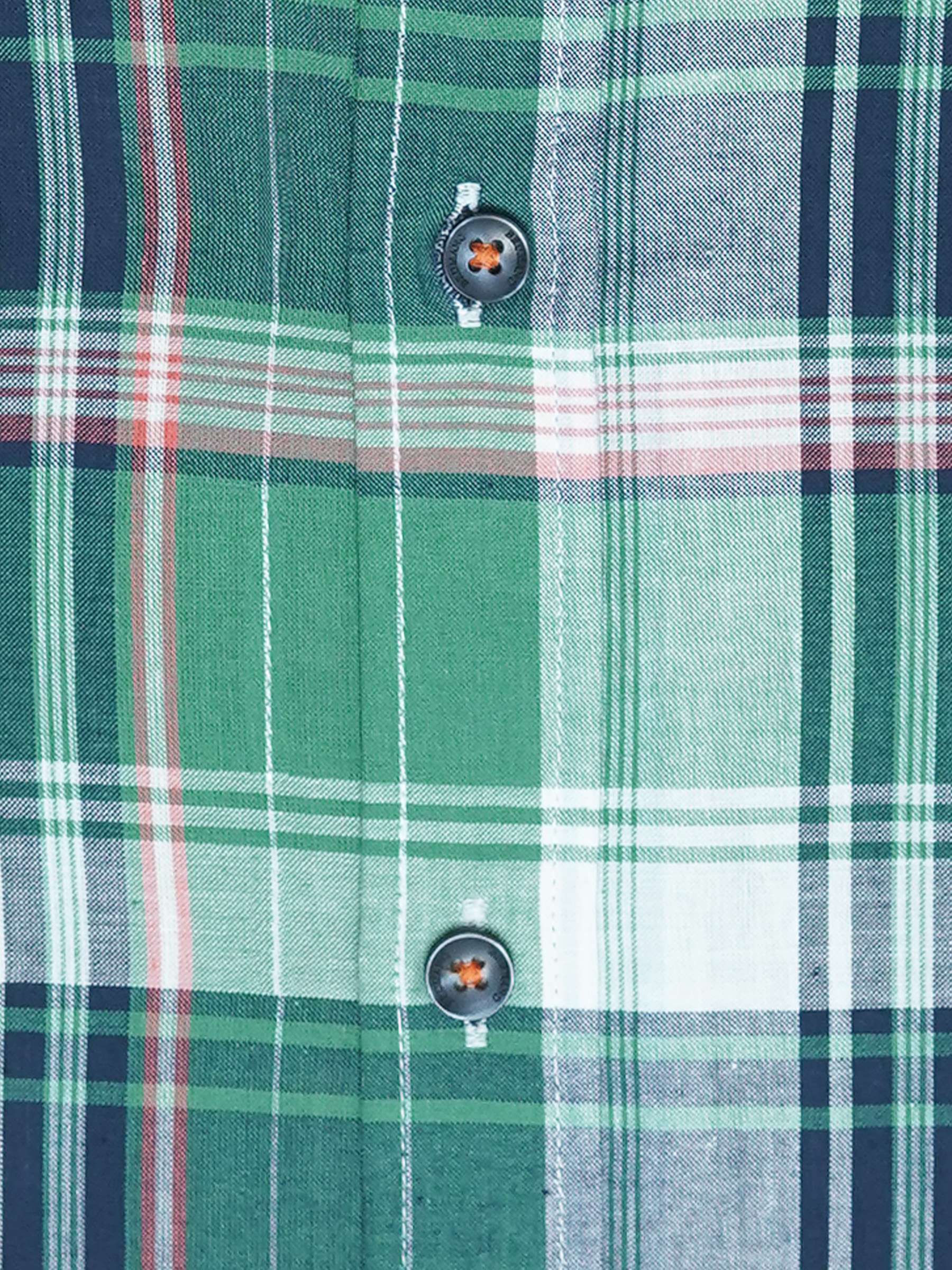 Green Large Checkered Light Weight Shirt