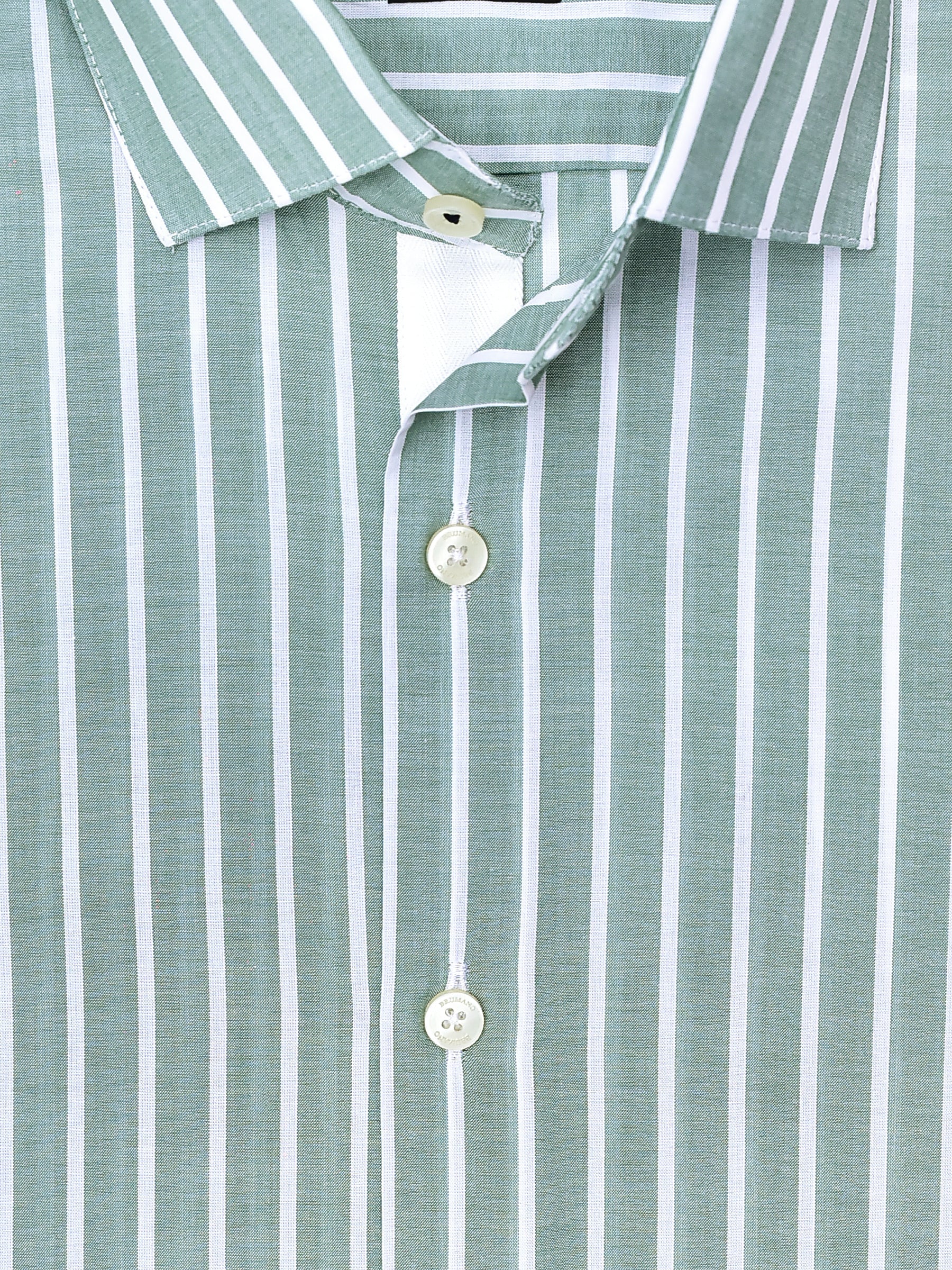 Green Light Weight Striped Shirt