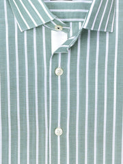 Green Light Weight Striped Shirt