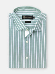 Green Light Weight Striped Shirt